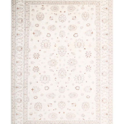 Serenity 11' 9" X 16' 10" Hand Knotted Wool Rug 11' 9" X 16' 10" (358 X 513) / Ivory / Wool