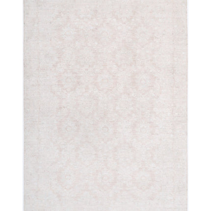 Serenity 5' 10" X 8' 10" Hand Knotted Wool Rug 5' 10" X 8' 10" (178 X 269) / Grey / Wool