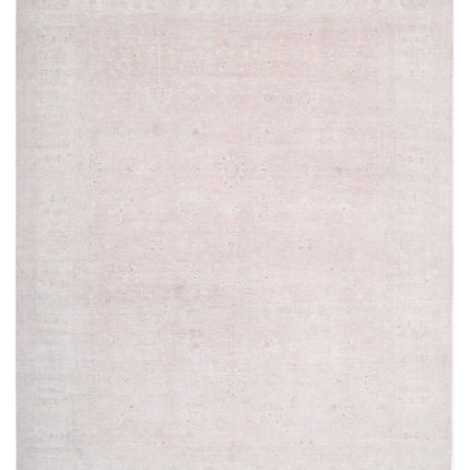 Serenity 9' 10" X 12' 7" Hand Knotted Wool Rug 9' 10" X 12' 7" (300 X 383) / Pink / Wool