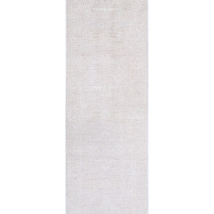 Serenity 3' 0" X 10' 1" Hand Knotted Wool Rug 3' 0" X 10' 1" (91 X 307) / Taupe / Wool