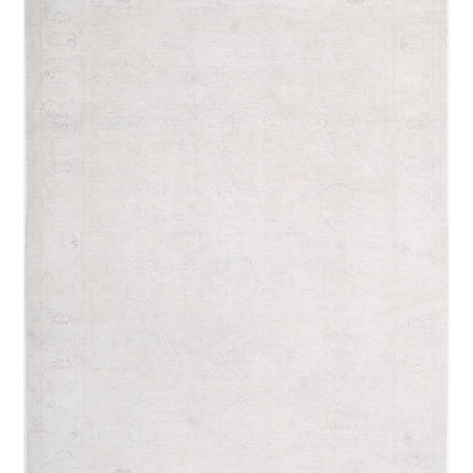 Serenity 8' 11" X 11' 10" Hand Knotted Wool Rug 8' 11" X 11' 10" (272 X 361) / Ivory / Wool