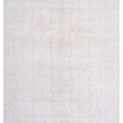 Serenity 9' 1" X 11' 2" Hand Knotted Wool Rug 9' 1" X 11' 2" (277 X 340) / Ivory / Wool