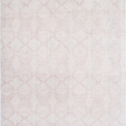Serenity 8' 0" X 9' 1" Hand Knotted Wool Rug 8' 0" X 9' 1" (244 X 277) / Ivory / Wool