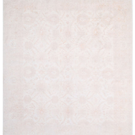 Serenity 11' 9" X 14' 6" Hand Knotted Wool Rug 11' 9" X 14' 6" (358 X 442) / Ivory / Wool