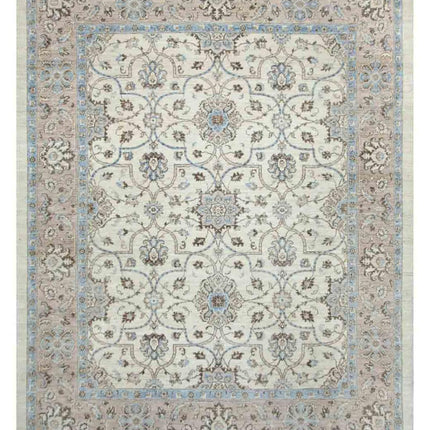 Serenity 7' 10" X 10' 0" Hand Knotted Wool Rug 7' 10" X 10' 0" (239 X 305) / Ivory / Wool