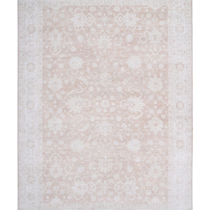 Serenity 12' 10" X 18' 3" Hand Knotted Wool Rug 12' 10" X 18' 3" (391 X 556) / Taupe / Wool