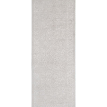 Serenity 4' 9" X 14' 2" Hand Knotted Wool Rug 4' 9" X 14' 2" (145 X 432) / Ivory / Wool