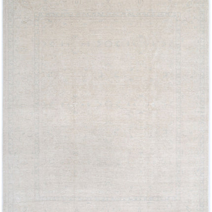 Serenity 8' 2" X 9' 9" Hand Knotted Wool Rug 8' 2" X 9' 9" (249 X 297) / Ivory / Wool