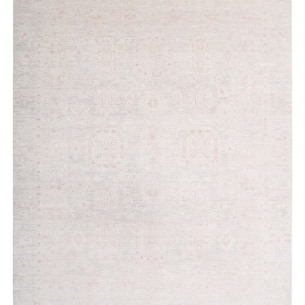 Serenity 8' 0" X 10' 4" Hand Knotted Wool Rug 8' 0" X 10' 4" (244 X 315) / Grey / Wool