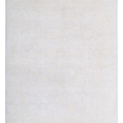 Serenity 9' 1" X 11' 7" Hand Knotted Wool Rug 9' 1" X 11' 7" (277 X 353) / Grey / Wool