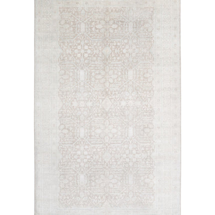 Serenity 8' 9" X 15' 7" Hand Knotted Wool Rug 8' 9" X 15' 7" (267 X 475) / Ivory / Wool