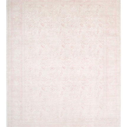 Serenity 13' 9" X 17' 7" Hand Knotted Wool Rug 13' 9" X 17' 7" (419 X 536) / Ivory / Wool