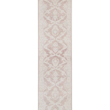 Serenity 3' 0" X 13' 3" Hand Knotted Wool Rug 3' 0" X 13' 3" (91 X 404) / Brown / Wool