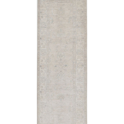 Serenity 2' 7" X 7' 10" Hand Knotted Wool Rug 2' 7" X 7' 10" (79 X 239) / Brown / Wool