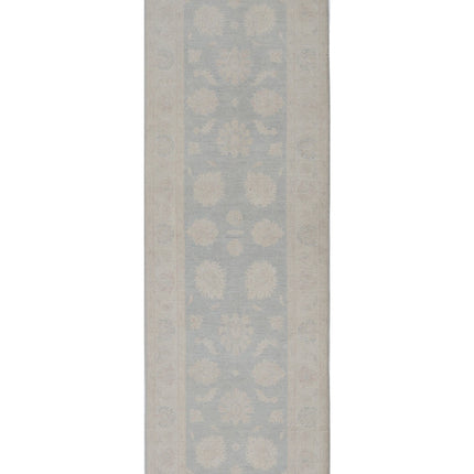 Serenity 2' 7" X 7' 9" Hand Knotted Wool Rug 2' 7" X 7' 9" (79 X 236) / Grey / Wool