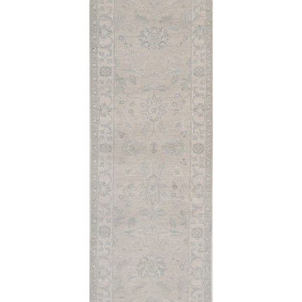 Serenity 2' 6" X 8' 2" Hand Knotted Wool Rug 2' 6" X 8' 2" (76 X 249) / Brown / Wool