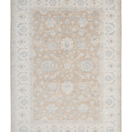 Serenity 8' 0" X 11' 4" Hand Knotted Wool Rug 8' 0" X 11' 4" (244 X 345) / Brown / Wool
