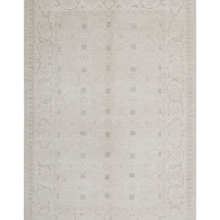 Serenity 6' 6" X 9' 10" Hand Knotted Wool Rug 6' 6" X 9' 10" (198 X 300) / Brown / Wool