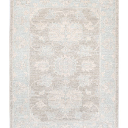 Serenity 2' 0" X 2' 10" Hand Knotted Wool Rug 2' 0" X 2' 10" (61 X 86) / Brown / Wool