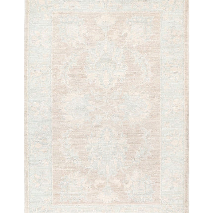 Serenity 2' 1" X 3' 2" Hand Knotted Wool Rug 2' 1" X 3' 2" (63 X 97) / Brown / Wool