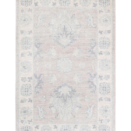 Serenity 2' 2" X 3' 1" Hand Knotted Wool Rug 2' 2" X 3' 1" (66 X 94) / Brown / Wool