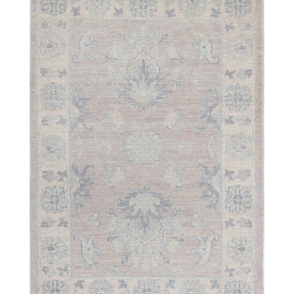 Serenity 2' 2" X 3' 2" Hand Knotted Wool Rug 2' 2" X 3' 2" (66 X 97) / Brown / Wool