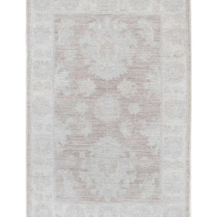 Serenity 2' 1" X 3' 3" Hand Knotted Wool Rug 2' 1" X 3' 3" (63 X 99) / Brown / Wool