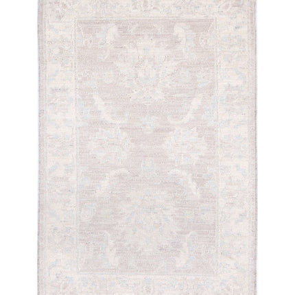 Serenity 2' 0" X 3' 3" Hand Knotted Wool Rug 2' 0" X 3' 3" (61 X 99) / Brown / Wool
