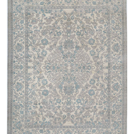 Serenity 9' 7" X 12' 5" Hand Knotted Wool Rug 9' 7" X 12' 5" (292 X 379) / Ivory / Wool
