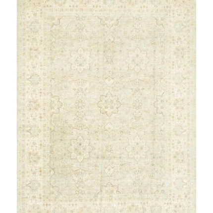Serenity 7' 7" X 10' 4" Hand Knotted Wool Rug 7' 7" X 10' 4" (231 X 315) / Ivory / Wool