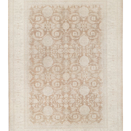 Serenity 8' 1" X 10' 11" Hand Knotted Wool Rug 8' 1" X 10' 11" (246 X 333) / Taupe / Wool