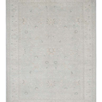 Serenity 10' 8" X 14' 4" Hand Knotted Wool Rug 10' 8" X 14' 4" (325 X 437) / Blue / Wool
