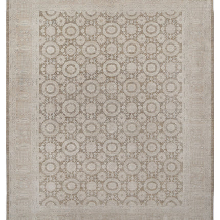 Serenity 7' 8" X 9' 10" Hand Knotted Wool Rug 7' 8" X 9' 10" (234 X 300) / Taupe / Wool
