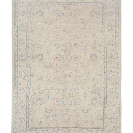 Serenity 12' 8" X 18' 5" Hand Knotted Wool Rug 12' 8" X 18' 5" (386 X 561) / Ivory / Wool