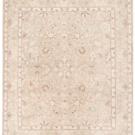 Serenity 8' 0" X 9' 7" Hand Knotted Wool Rug 8' 0" X 9' 7" (244 X 292) / Taupe / Wool