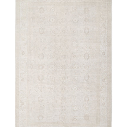 Serenity 11' 6" X 17' 10" Hand Knotted Wool Rug 11' 6" X 17' 10" (351 X 543) / Ivory / Wool