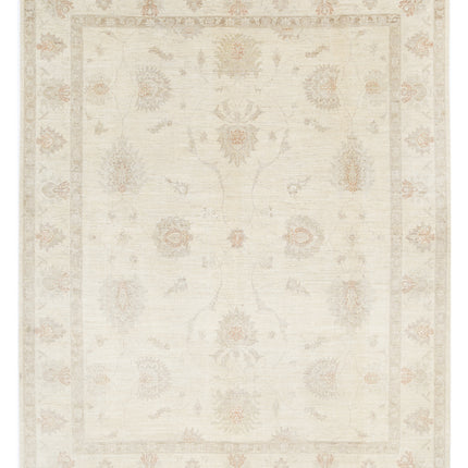 Serenity 8' 1" X 10' 0" Hand Knotted Wool Rug 8' 1" X 10' 0" (246 X 305) / Ivory / Wool