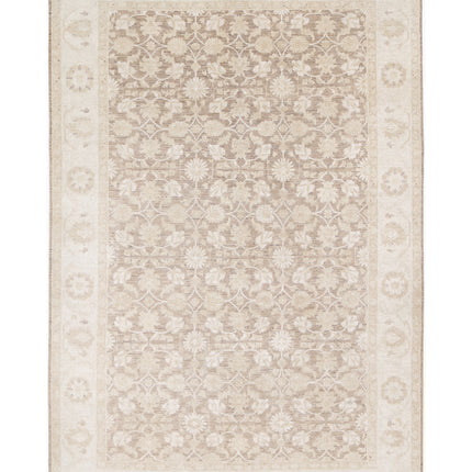 Serenity 8' 4" X 12' 3" Hand Knotted Wool Rug 8' 4" X 12' 3" (254 X 373) / Taupe / Wool