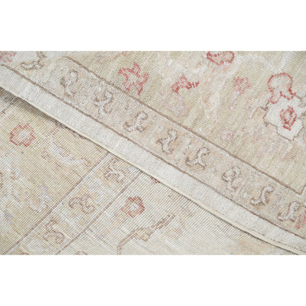 Serenity 5' 11" X 9' 3" Wool Hand-Knotted Rug 5' 11" X 9' 3" (180 X 282) / Ivory / Gold