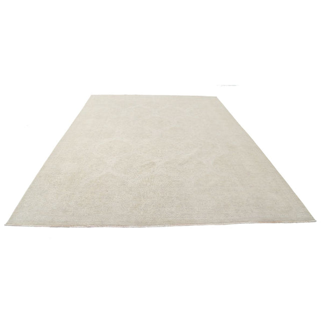 Serenity 8' 9" X 11' 3" Wool Hand-Knotted Rug 8' 9" X 11' 3" (267 X 343) / Ivory / Brown