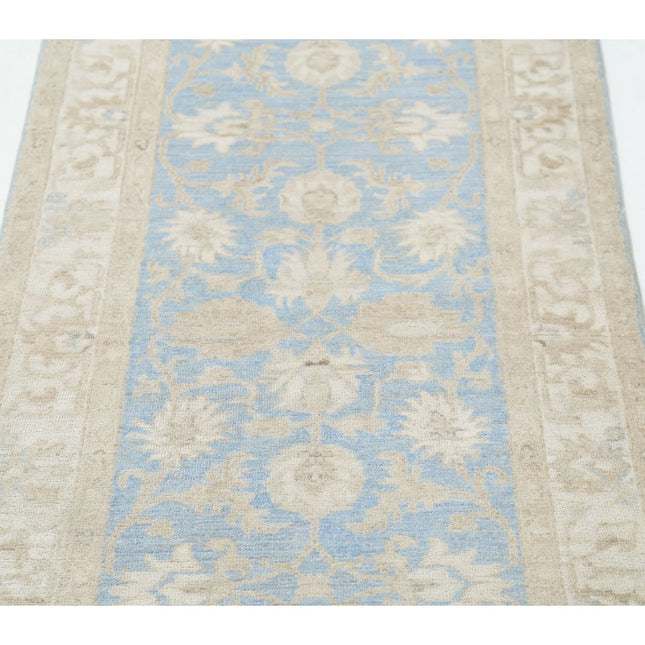 Serenity 2' 5" X 6' 3" Wool Hand-Knotted Rug 2' 5" X 6' 3" (74 X 191) / Grey / Ivory