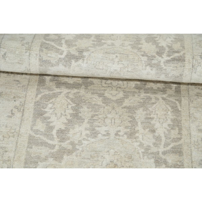 Serenity 2' 4" X 6' 0" Wool Hand-Knotted Rug 2' 4" X 6' 0" (71 X 183) / Brown / Ivory