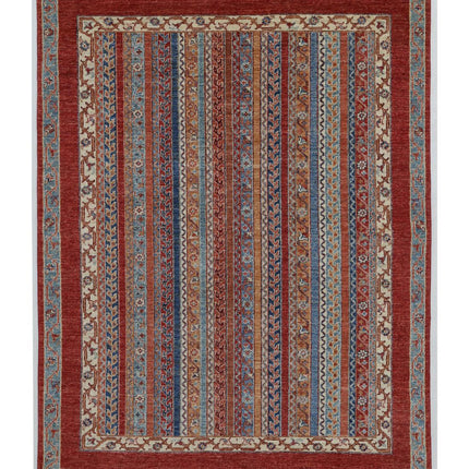 Shaal 5' 0" X 6' 6" Hand Knotted Wool Rug 5' 0" X 6' 6" (152 X 198) / Multi / Wool