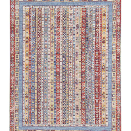 Shaal 4' 11" X 6' 7" Hand Knotted Wool Rug 4' 11" X 6' 7" (150 X 201) / Multi / Wool