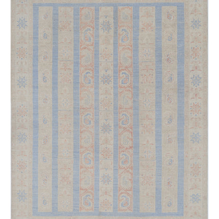 Shaal 4' 9" X 6' 0" Hand Knotted Wool Rug 4' 9" X 6' 0" (145 X 183) / Multi / Wool