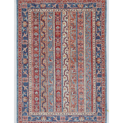 Shaal 2' 8" X 3' 10" Hand Knotted Wool Rug 2' 8" X 3' 10" (81 X 117) / Multi / Wool