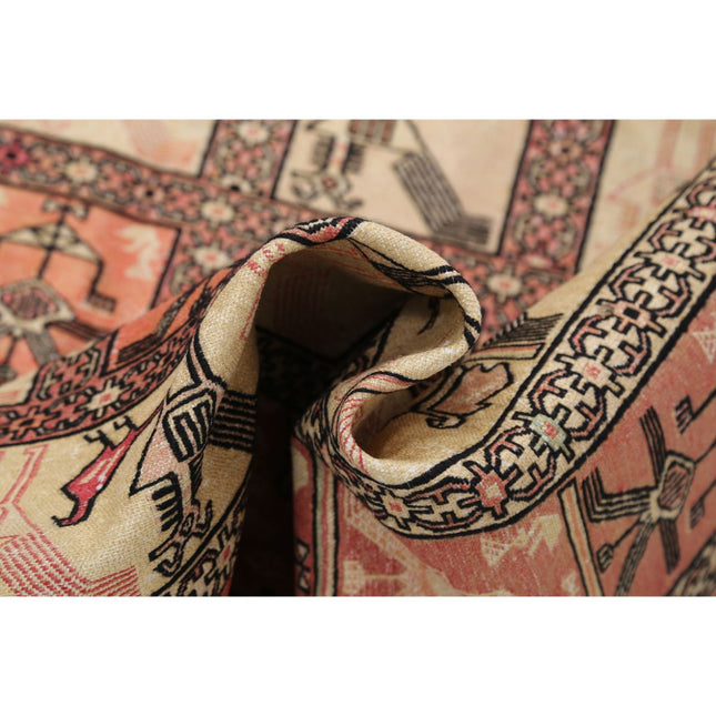 Silki Kilim 6' 4" X 9' 6" Silk Hand-Woven Kilim 6' 4" X 9' 6" (193 X 290) / Multi / Multi