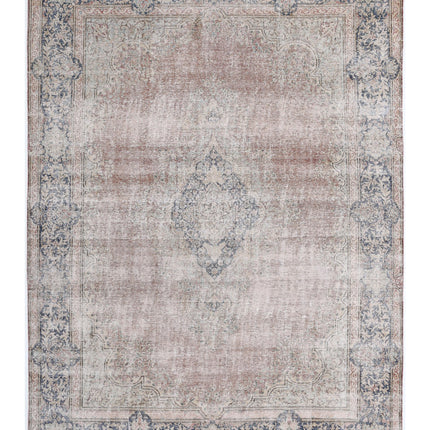 Vintage 9' 6" X 12' 9" Hand Knotted Wool Rug 9' 6" X 12' 9" (290 X 389) / Rust / Wool