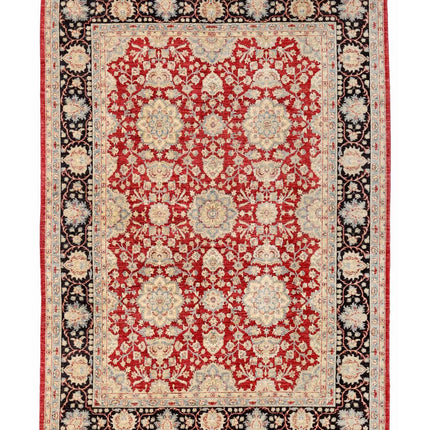 Ziegler 8' 10" X 11' 10" Hand Knotted Wool Rug 8' 10" X 11' 10" (269 X 361) / Red / Wool