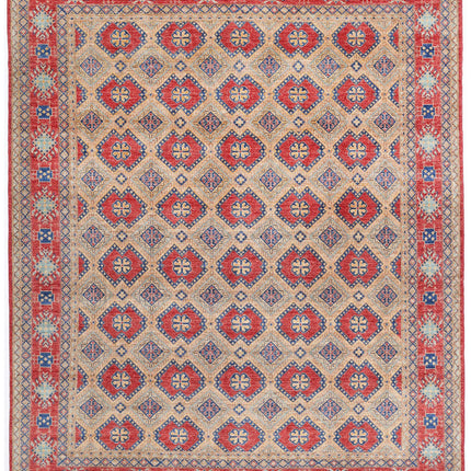 Ziegler 8' 1" X 9' 11" Hand Knotted Wool Rug 8' 1" X 9' 11" (246 X 302) / Gold / Wool